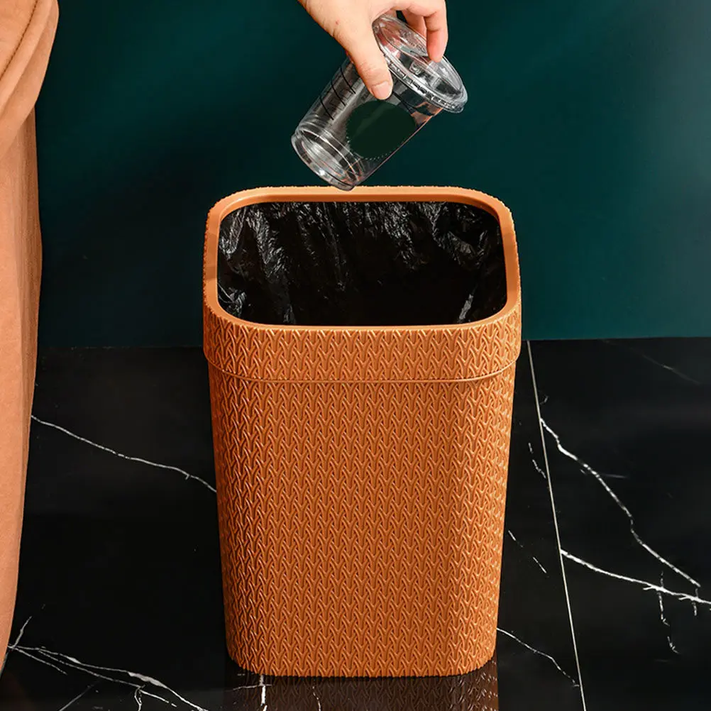 Sturdy Plastic Desktop Trash Can for Office Home Bathroom Craft Room Bedroom Laundry Room Simple Harmonious Color Design Long
Sturdy Plastic Desktop Trash Can for Office Home Bathroom Craft Room Bedroom Laundry Room Simple Harmonious Color Design Long