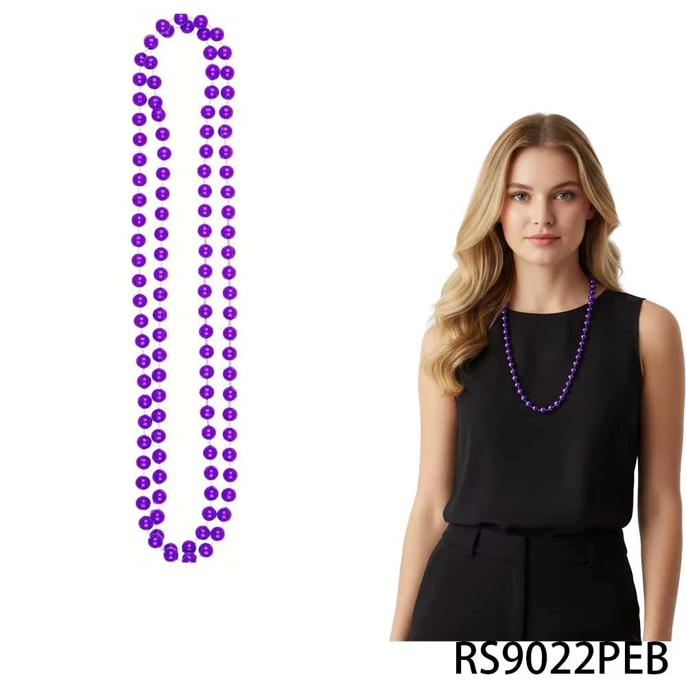PESENAR Винтажное фиолетовое ожерелье из бисера 80-х годов - аксессуар для вечеринки в стиле ретро
PESENAR Винтажное фиолетовое ожерелье из бисера 80-х годов - аксессуар для вечеринки в стиле ретро