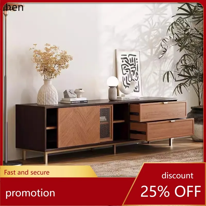 YFY TV Cabinet Coffee Table Simple TV Cabinet Home Living Room Retro TV Cabinet Floor-standing Solid Wood
YFY TV Cabinet Coffee Table Simple TV Cabinet Home Living Room Retro TV Cabinet Floor-standing Solid Wood