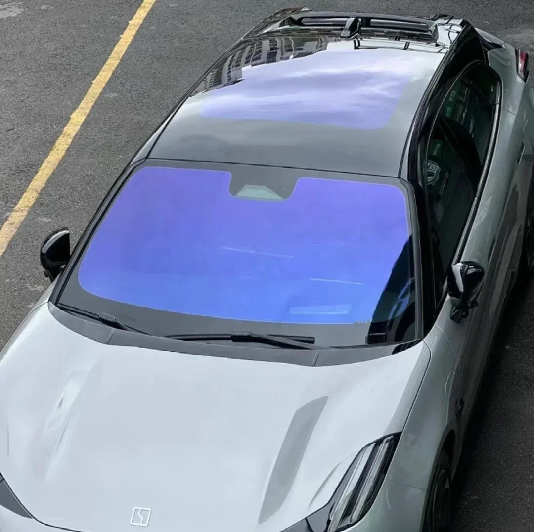 1mX30m Chameleon Purple 80% VLT High Definition Window Tint Film High Insulation Windshield Tint Chameleon Tint Film For Car
1mX30m Chameleon Purple 80% VLT High Definition Window Tint Film High Insulation Windshield Tint Chameleon Tint Film For Car