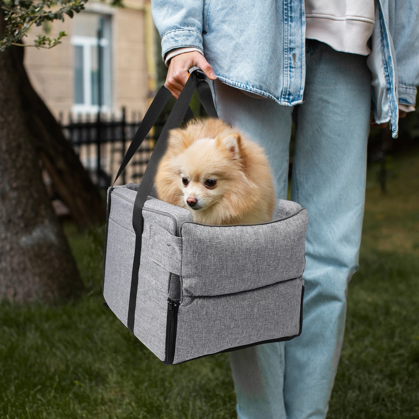 Dog For Small Large Dogs Comfortable Pet Seat With Safety Belt Universal Armrest Console Travel Bed Foldable Dog
Dog For Small Large Dogs Comfortable Pet Seat With Safety Belt Universal Armrest Console Travel Bed Foldable Dog