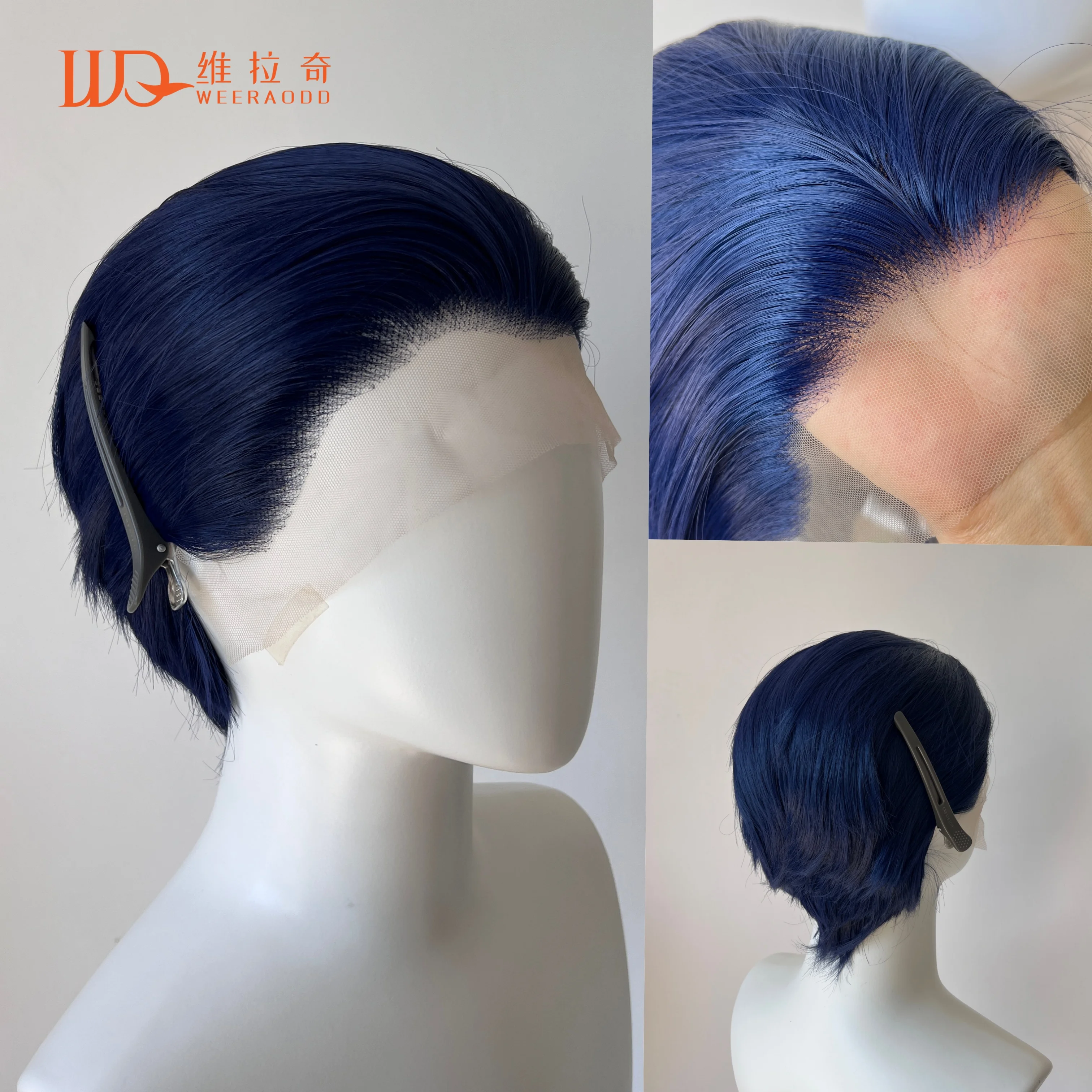 Dark Blue Short Bob Cut Synthetic Lace Front Wigs for Women Cosplay Wigs for Men Blue Glueless 13x4 Lace Front Wigs
Dark Blue Short Bob Cut Synthetic Lace Front Wigs for Women Cosplay Wigs for Men Blue Glueless 13x4 Lace Front Wigs