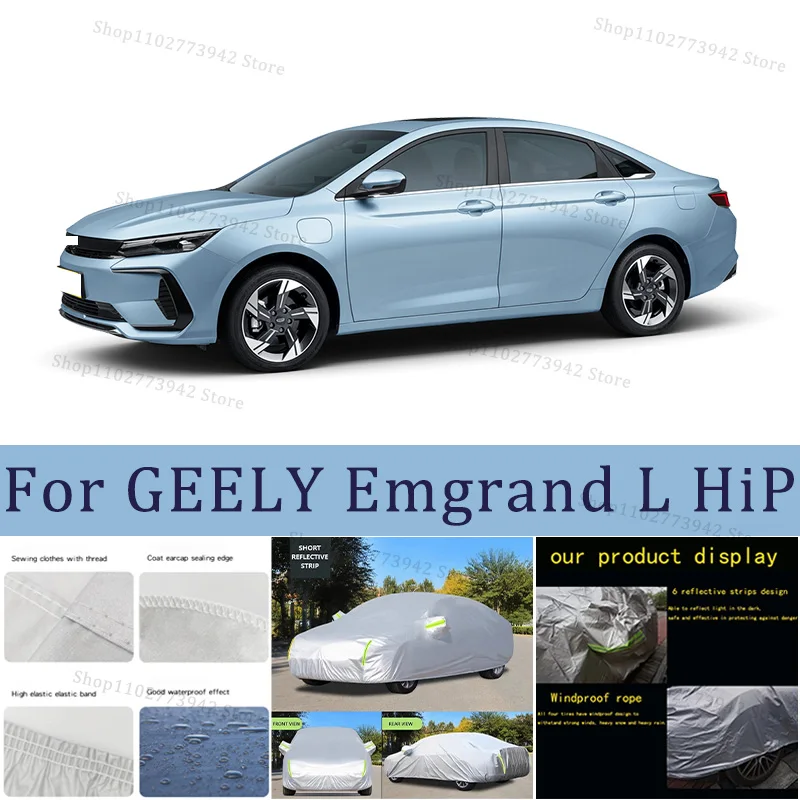 Car cover For GEELY Emgrand L HiP Full cover Waterproof sun protection cover Scratch resistant cars accessories
Car cover For GEELY Emgrand L HiP Full cover Waterproof sun protection cover Scratch resistant cars accessories