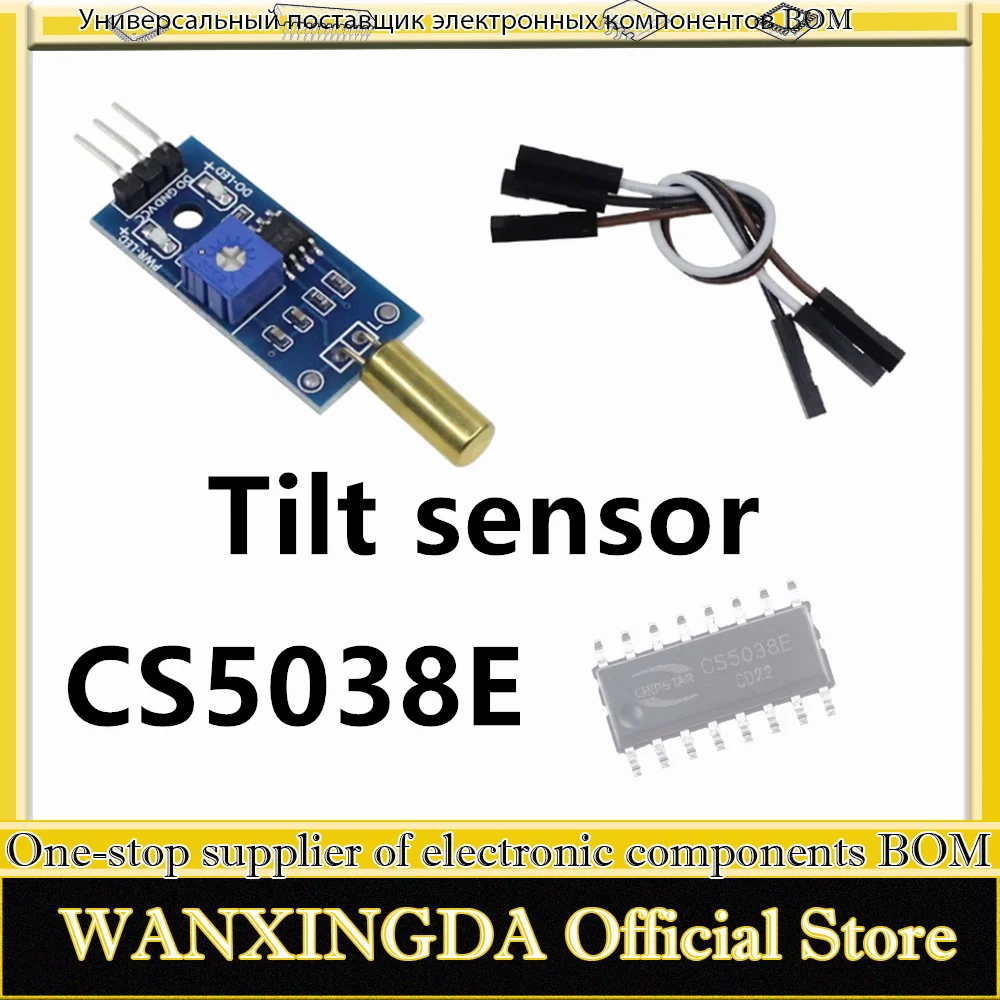 CS5038E Angle Tilt Sensor Module SW-520D Ball Switch Microcontroller Vibration Switch Sensor Module
CS5038E Angle Tilt Sensor Module SW-520D Ball Switch Microcontroller Vibration Switch Sensor Module
