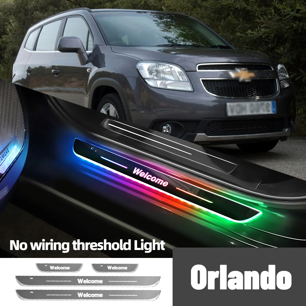 For Chevrolet Orlando 2010-2018 2014 2016 2017 Car Door Sill Light Customized Logo LED Welcome Threshold Pedal Lamp Accessories
For Chevrolet Orlando 2010-2018 2014 2016 2017 Car Door Sill Light Customized Logo LED Welcome Threshold Pedal Lamp Accessories