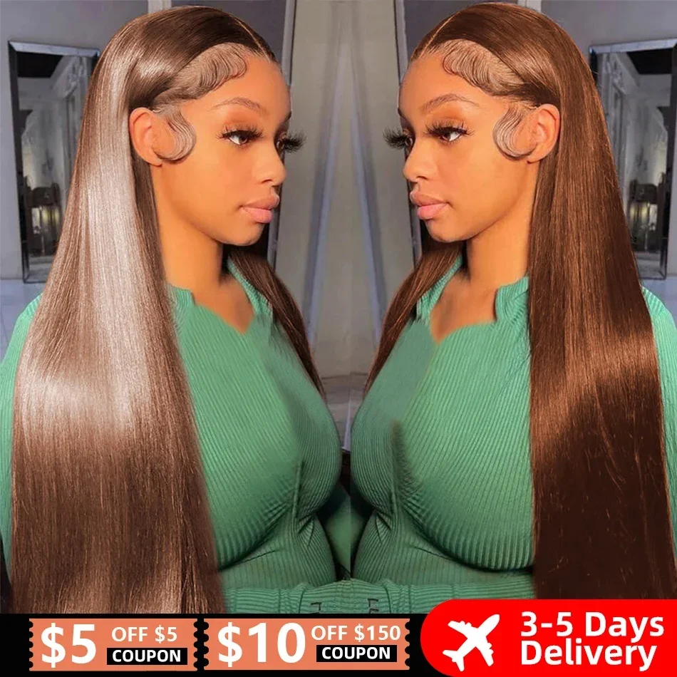 Парик с HD-кружевной передней частью 13x4, прямые волосы, 30-36 дюймов, 100% натуральные человеческие волосы, шоколадно-коричневый, предварительно выщипанный, бразильский коричневый парик
Парик с HD-кружевной передней частью 13x4, прямые волосы, 30-36 дюймов, 100% натуральные человеческие волосы, шоколадно-коричневый, предварительно выщипанный, бразильский коричневый парик