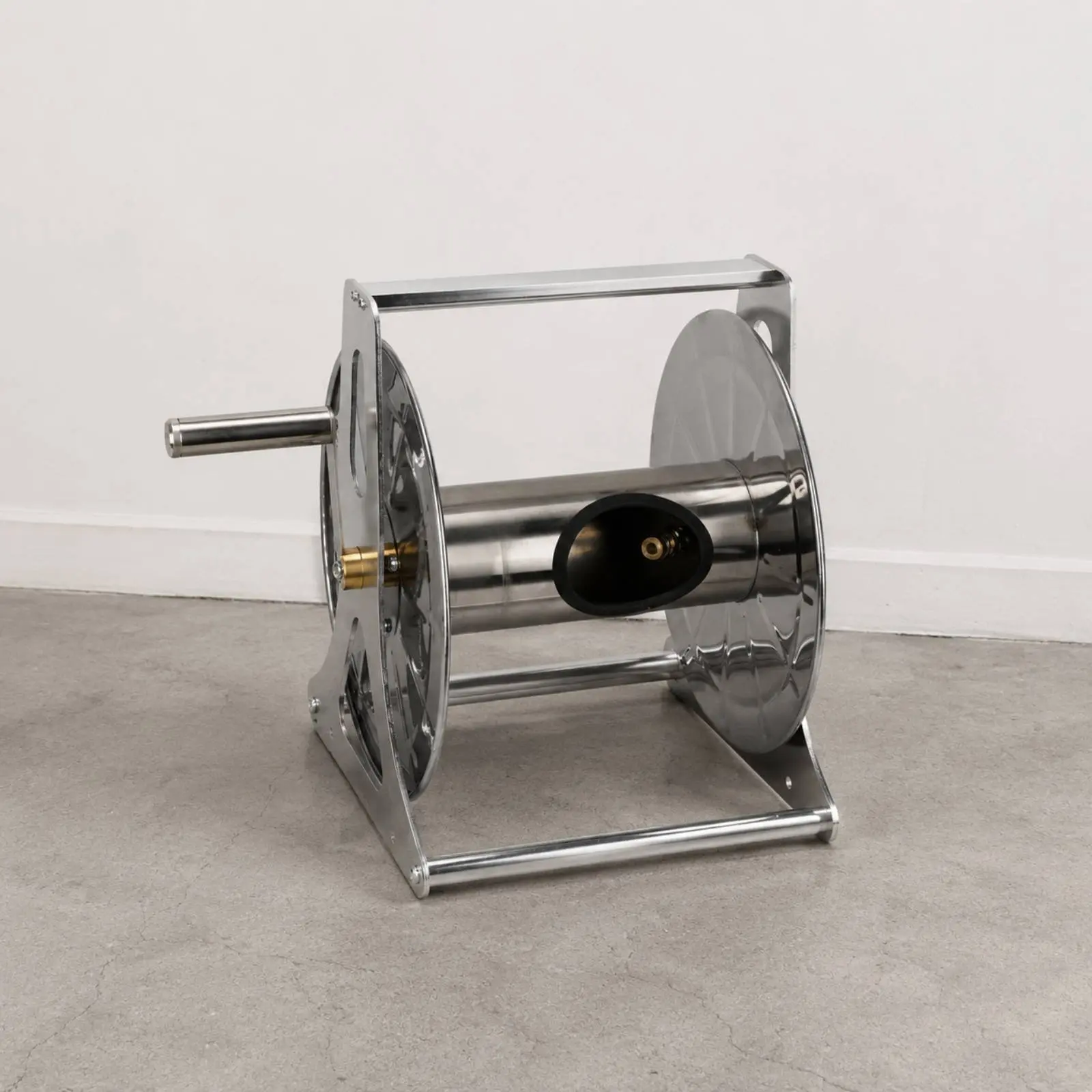 Stainless Steel Hose Reel Carrier Rust Resistant Hose Reel Carrier with Wheels Heavy Duty Large Capacity for Car Wash, Outdoor
Stainless Steel Hose Reel Carrier Rust Resistant Hose Reel Carrier with Wheels Heavy Duty Large Capacity for Car Wash, Outdoor