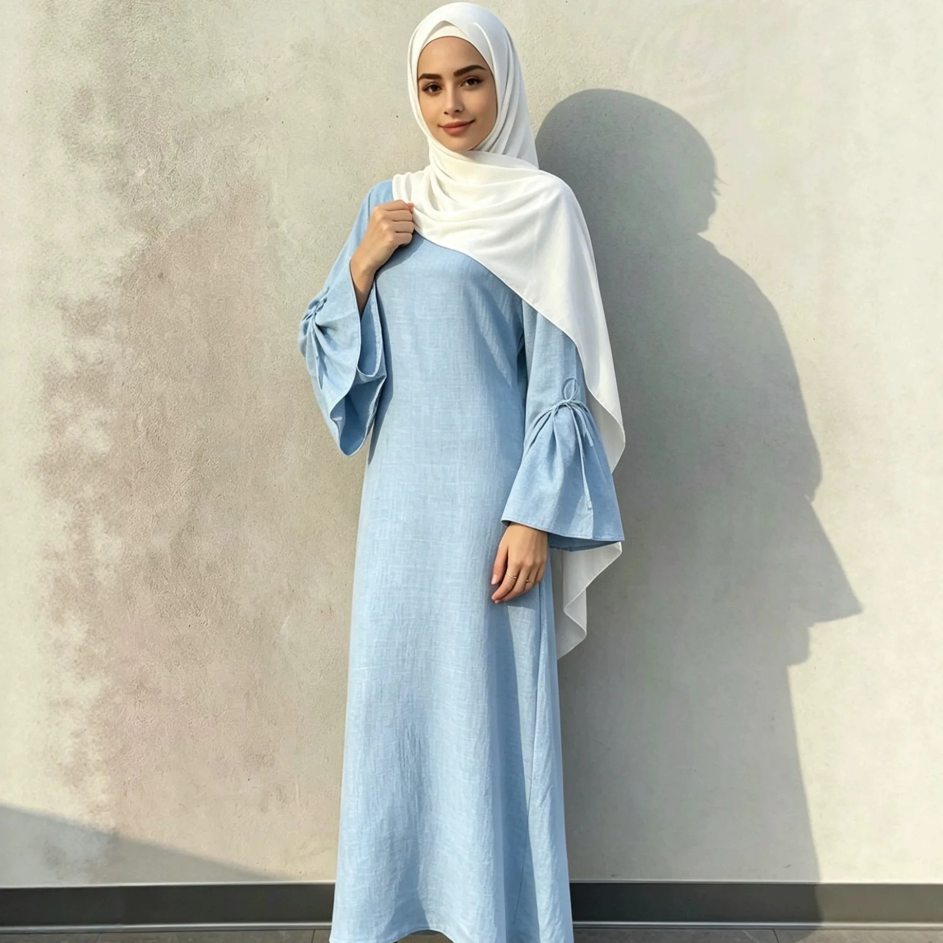 Women Modest Islam Muslim Abaya Long Dress Dubai Turkey Kaftan Morocco Caftan Femme Musulmane Ramadan Jalabiya Vestidos Robe
Women Modest Islam Muslim Abaya Long Dress Dubai Turkey Kaftan Morocco Caftan Femme Musulmane Ramadan Jalabiya Vestidos Robe