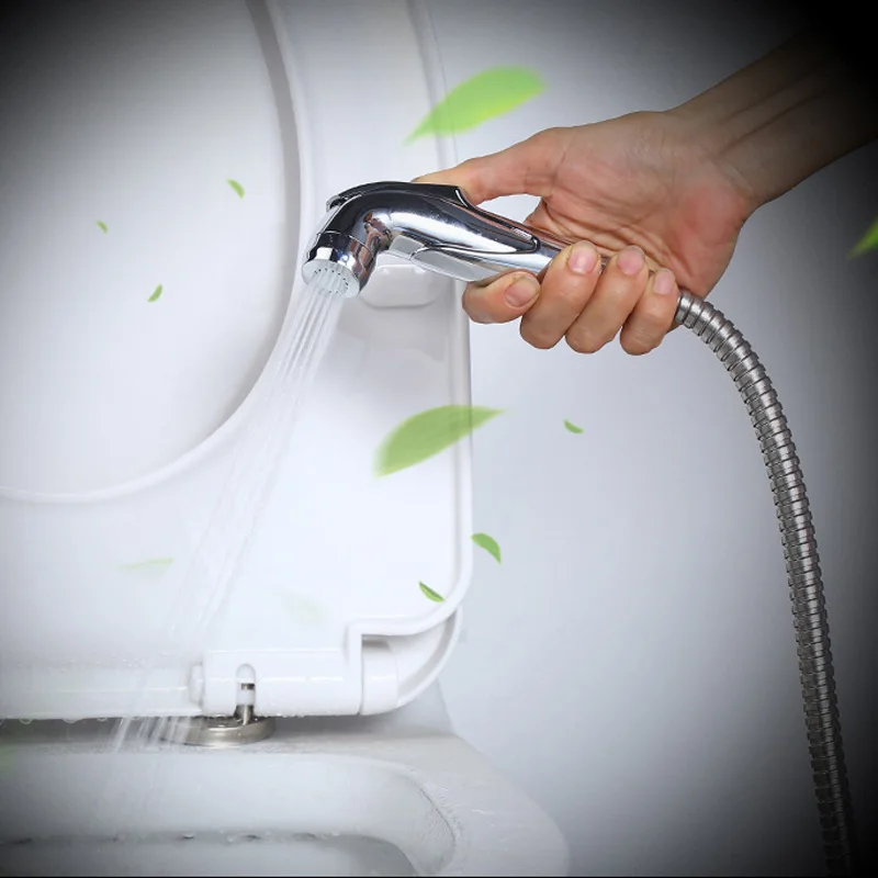 Silver Toilet Bathroom Shower Head Water Nozzle Modern Bidet Sprayer ABS Handheld 1pc Spray 2019 New High Quality
Silver Toilet Bathroom Shower Head Water Nozzle Modern Bidet Sprayer ABS Handheld 1pc Spray 2019 New High Quality