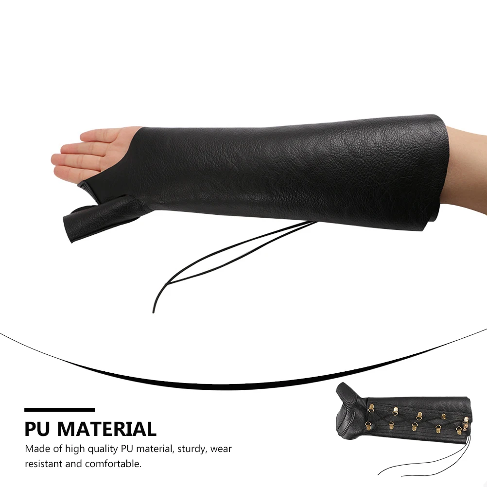 Archery Arm Guard PU Material Wear Resistant Adjustable String Ties Compact Lightweight Shooting Glove Left Right Arm Protector
Archery Arm Guard PU Material Wear Resistant Adjustable String Ties Compact Lightweight Shooting Glove Left Right Arm Protector