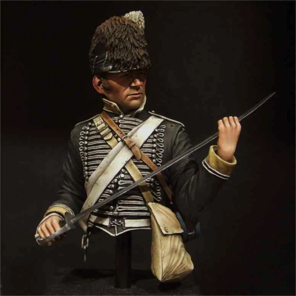 1/9 scale resin figurine of a half-figure statue - Saint Knight - Napoleon - British Cavalry - 1046X
1/9 scale resin figurine of a half-figure statue - Saint Knight - Napoleon - British Cavalry - 1046X