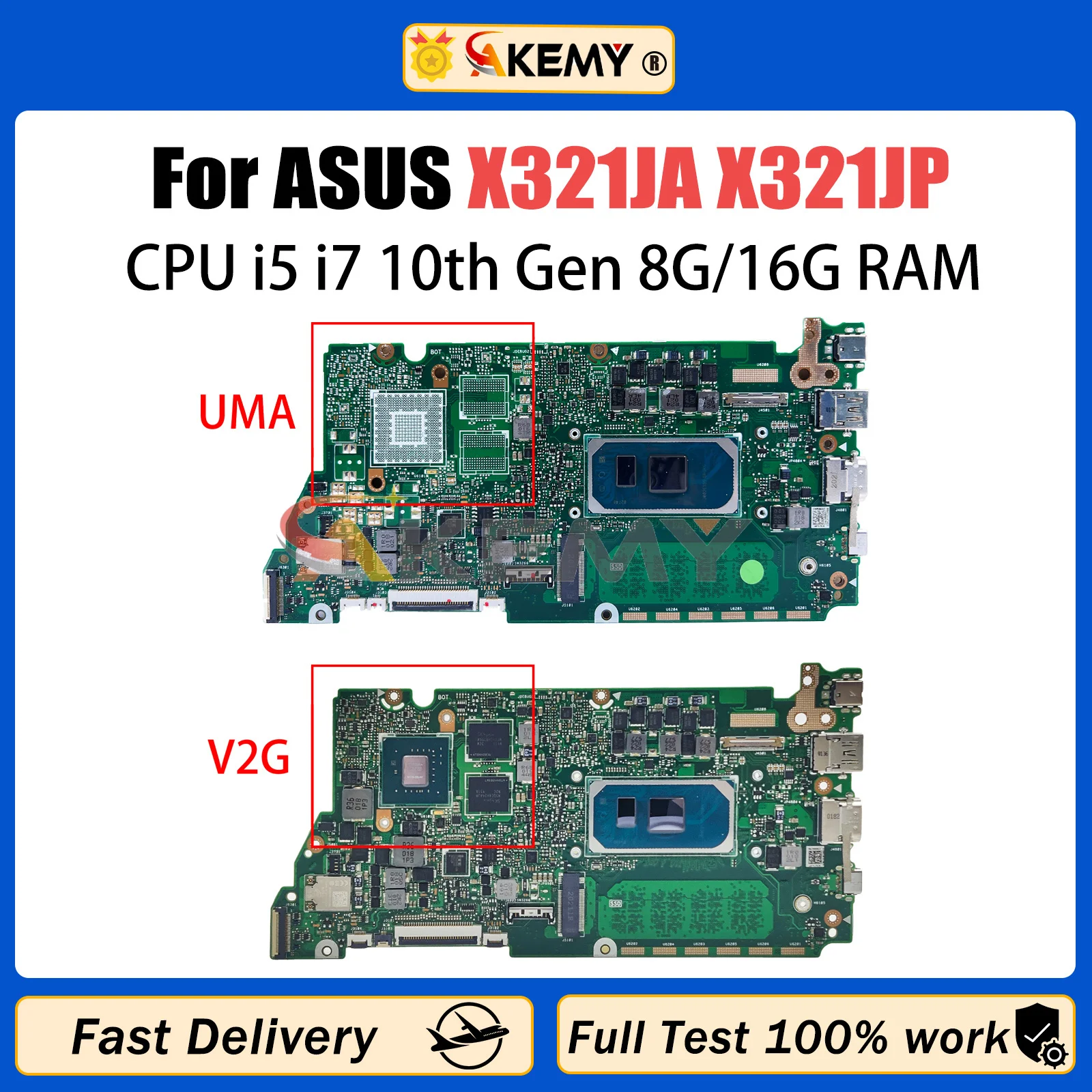 For ASUS HighPerformance Mainboard X321JA Laptop Motherboard S333JP X321J CPU i3 i5 i7 4GB 8GB 16GB RAM V2G V4G 100% Tested
For ASUS HighPerformance Mainboard X321JA Laptop Motherboard S333JP X321J CPU i3 i5 i7 4GB 8GB 16GB RAM V2G V4G 100% Tested