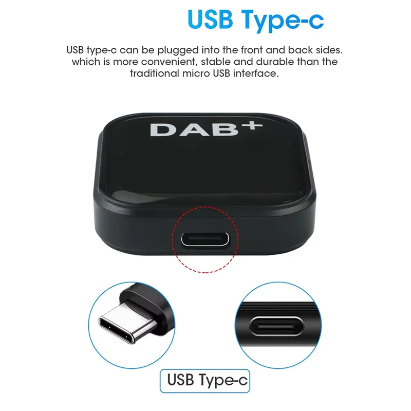 DAB+ Antenna For Android Car Radio With USB Adapter GPS Stereo DAB Receiver Player For Europe Universal Signal
DAB+ Antenna For Android Car Radio With USB Adapter GPS Stereo DAB Receiver Player For Europe Universal Signal