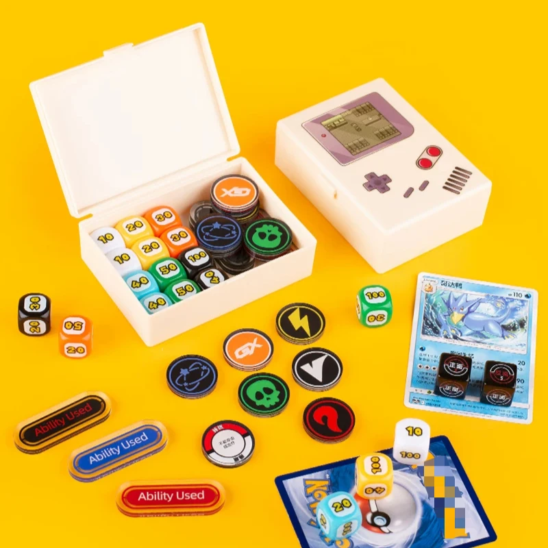 Pokemon Anime Character Damage Counter Set Colorful Dice Score Indicator for GX VSTAR PTCG TCG Match Scoring Role Play Game Gift
Pokemon Anime Character Damage Counter Set Colorful Dice Score Indicator for GX VSTAR PTCG TCG Match Scoring Role Play Game Gift