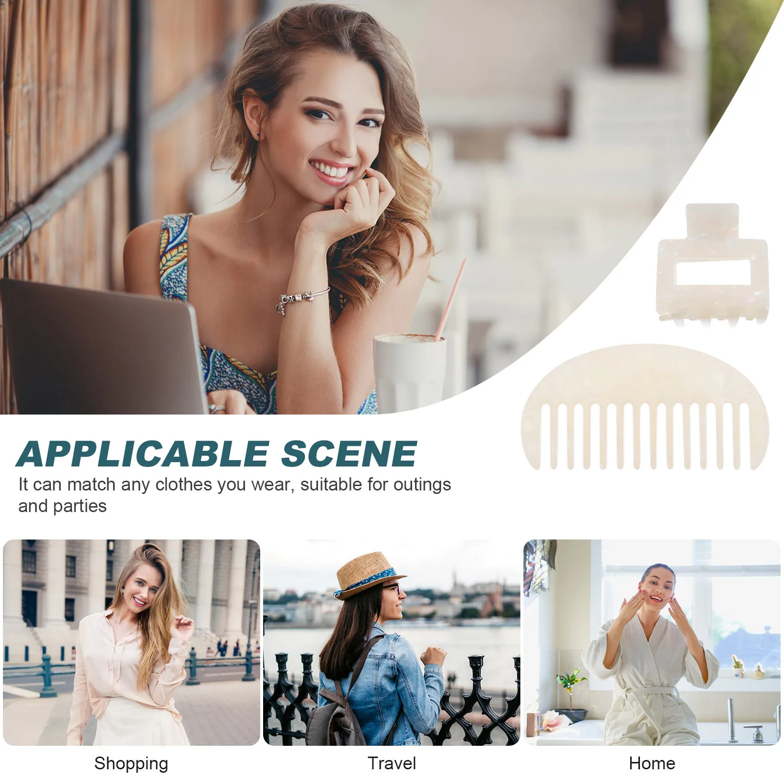 1 set 1 Set Stylish Women Accessories Chic Women Clip Claw Clip For Daily Wear Fashionable Hair Hair Clamp Styling Tool
1 set 1 Set Stylish Women Accessories Chic Women Clip Claw Clip For Daily Wear Fashionable Hair Hair Clamp Styling Tool