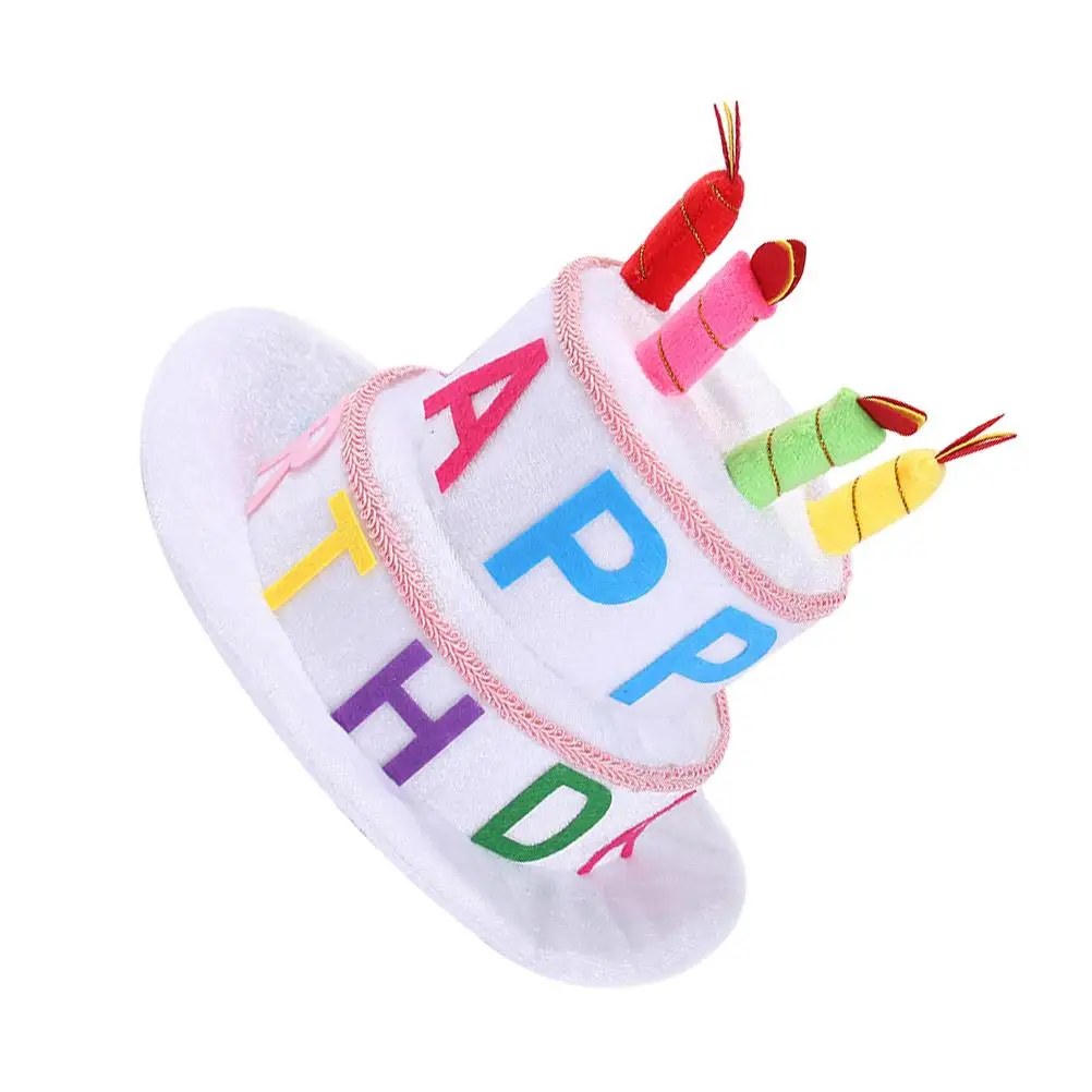 Birthday Hat Headdress Cake Shape One Small Kid Party Cap Cloth Colorful Decoration
Birthday Hat Headdress Cake Shape One Small Kid Party Cap Cloth Colorful Decoration