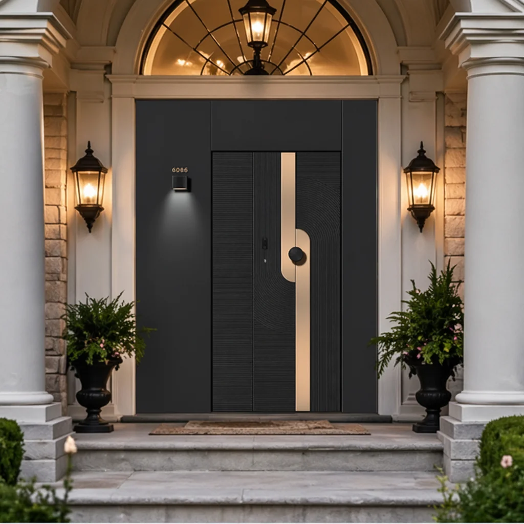 Modern Intricately Carved Villa Security Door Aluminum Alloy Silent Manual Hinged Doors Customized Luxury Entrance Doors
Modern Intricately Carved Villa Security Door Aluminum Alloy Silent Manual Hinged Doors Customized Luxury Entrance Doors