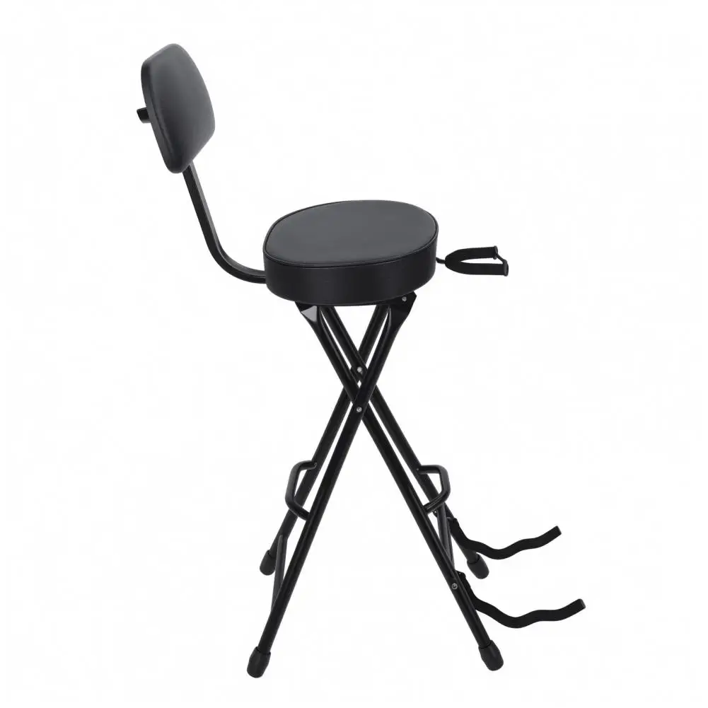 Portable Folding Guitar Stool with Padded Cushion & Backrest Heavy Duty Guitar Chair with Stand for Music Performance Practice
Portable Folding Guitar Stool with Padded Cushion & Backrest Heavy Duty Guitar Chair with Stand for Music Performance Practice
