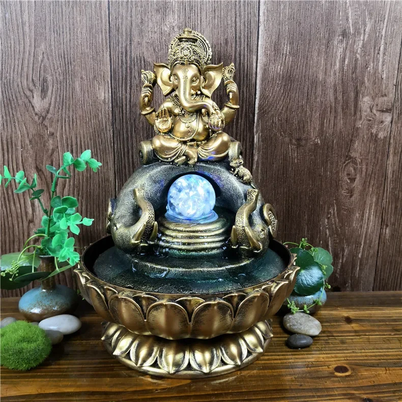 Thailand Idol Buddha Kucky Water Fountain Living Room Desktop Feng Shui Ornaments Home Decorations Gift
Thailand Idol Buddha Kucky Water Fountain Living Room Desktop Feng Shui Ornaments Home Decorations Gift