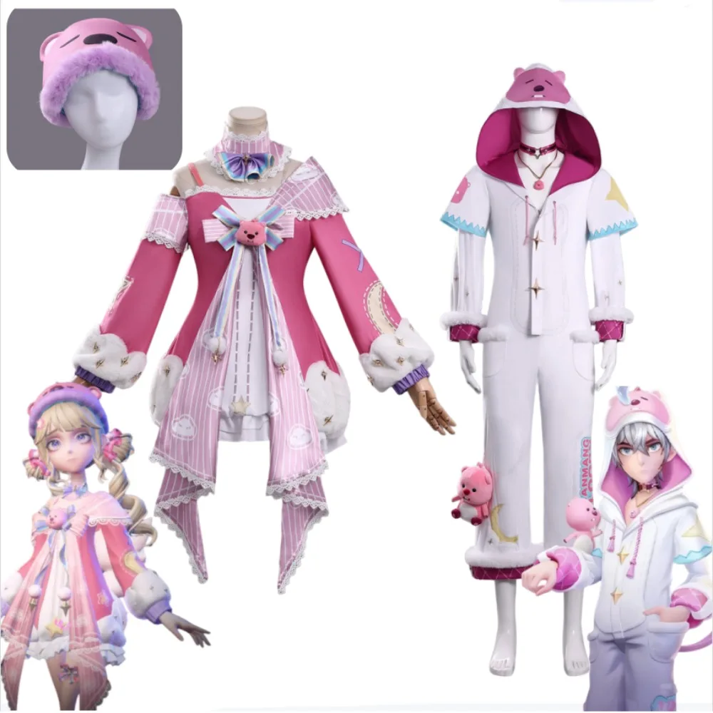 Supernatural Squad Alice & Allen Cosplay Full Set Cute Exquisite Pajama with Accessories Unisex Halloween Comic Con Stage Outfit
Supernatural Squad Alice & Allen Cosplay Full Set Cute Exquisite Pajama with Accessories Unisex Halloween Comic Con Stage Outfit