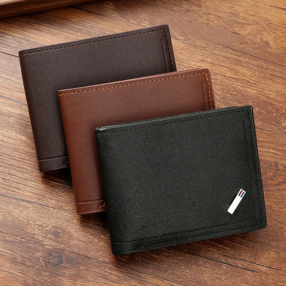 Luxury Men Leather Wallet Classic Business PU Short Coin Pocket Id Card Holder Male's Purse Simple High Quality
Luxury Men Leather Wallet Classic Business PU Short Coin Pocket Id Card Holder Male's Purse Simple High Quality