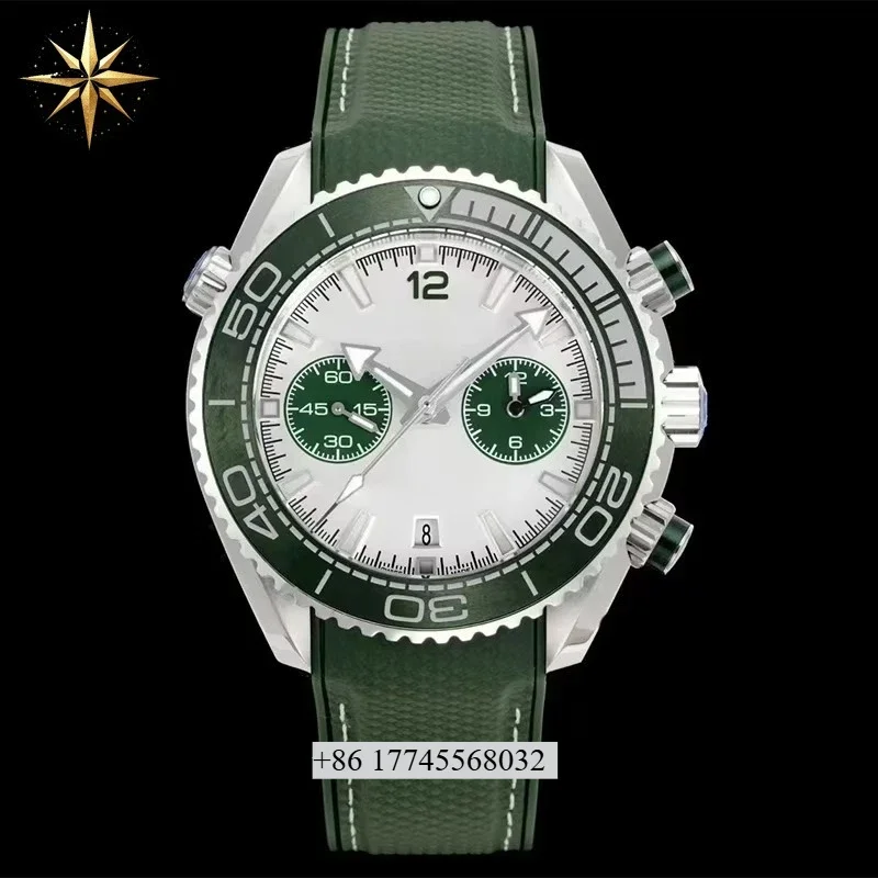 Customizable LOGO High-quality and fashionable men's five-hand multi-functional fully 9900 automatic mechanical watch 45.5MM
Customizable LOGO High-quality and fashionable men's five-hand multi-functional fully 9900 automatic mechanical watch 45.5MM