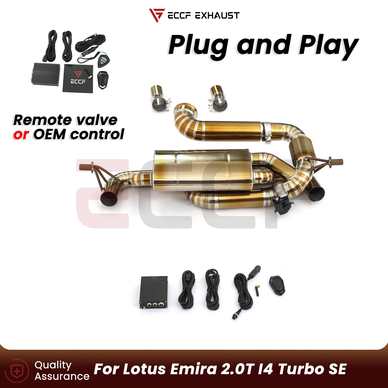 Sporty Titanium Complete exhaust system For Lotus Emira 2.0T I4 Turbo SE Aggressive Sound Plug and Play Performance Upgrade
Sporty Titanium Complete exhaust system For Lotus Emira 2.0T I4 Turbo SE Aggressive Sound Plug and Play Performance Upgrade