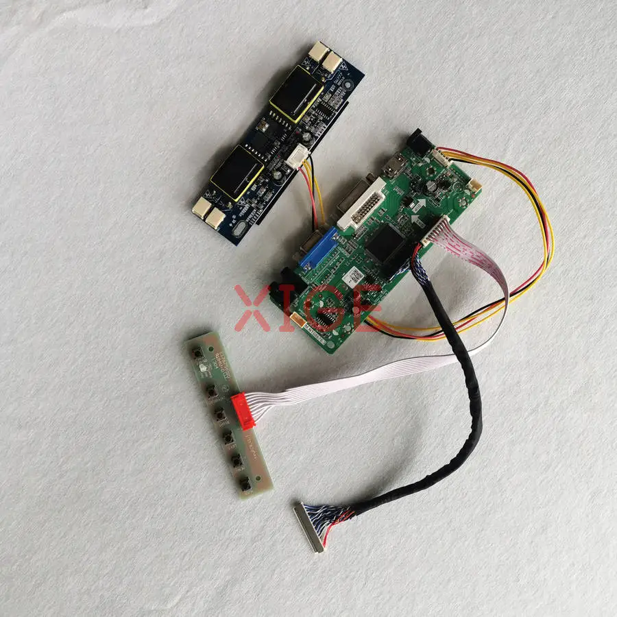 Плата контроллера матрицы, совместимая с M236MWF1 M240HW01 M236H1 HT236F01, 4-CCFL LVDS, 30-контактная, HDMI+DVI+VGA, 1920x1080, DIY-комплект
Плата контроллера матрицы, совместимая с M236MWF1 M240HW01 M236H1 HT236F01, 4-CCFL LVDS, 30-контактная, HDMI+DVI+VGA, 1920x1080, DIY-комплект