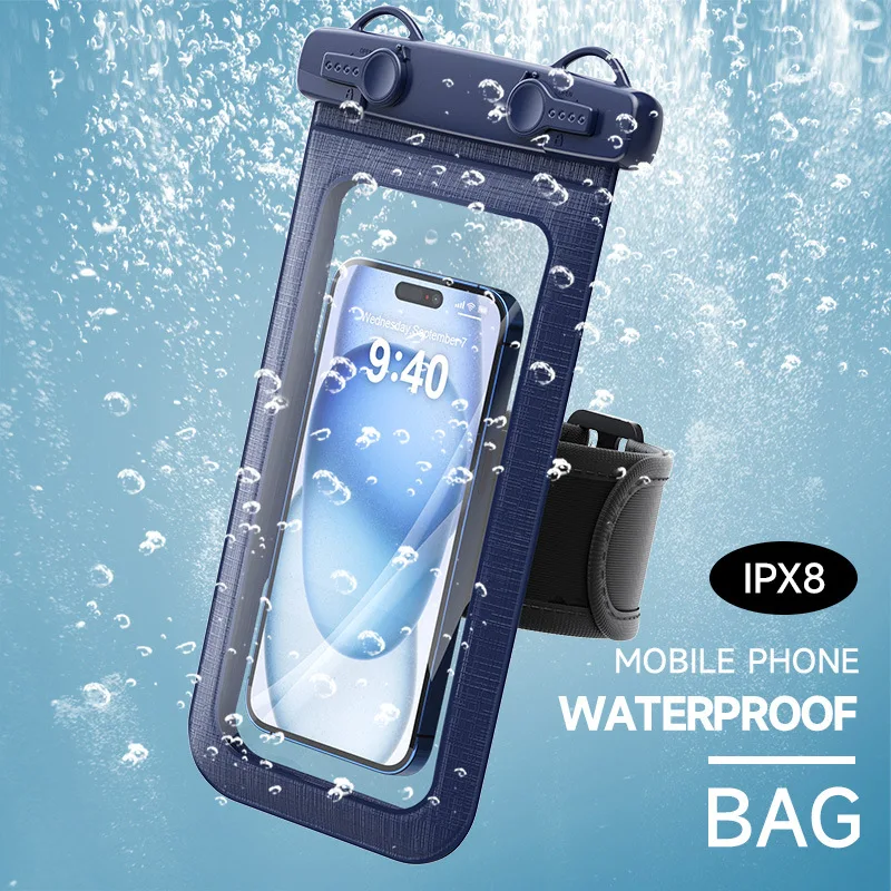 2026 new style arm-worn waterproof phone bag, touchscreen phone cover, sports arm bag, large capacity outdoor waterproof bag
2026 new style arm-worn waterproof phone bag, touchscreen phone cover, sports arm bag, large capacity outdoor waterproof bag