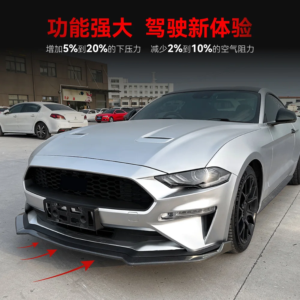 For Ford Mustang MK6.5 2018-2023 Front Splitter Bumper Lip Canards Exterior Parts Accessories Body Kit
For Ford Mustang MK6.5 2018-2023 Front Splitter Bumper Lip Canards Exterior Parts Accessories Body Kit