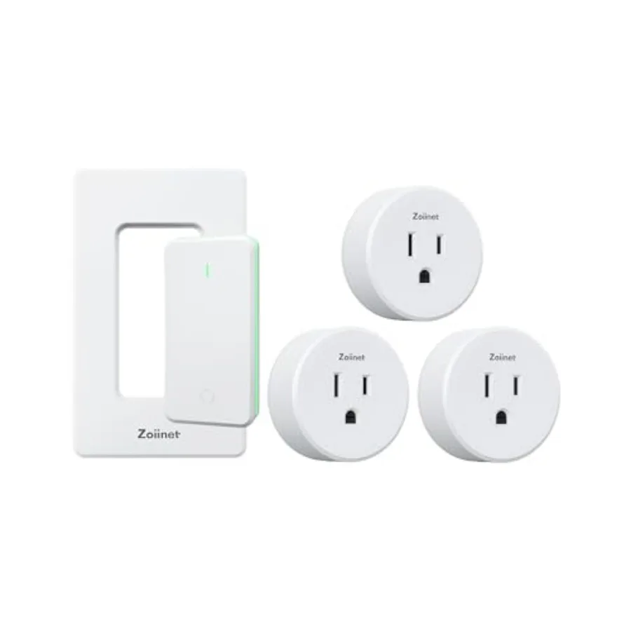 Remote Control Outlet Plug Switch Buckle Design and Removable Wireless Light Switch 300 Feet 15A/1500W Programmable for Househo
Remote Control Outlet Plug Switch Buckle Design and Removable Wireless Light Switch 300 Feet 15A/1500W Programmable for Househo