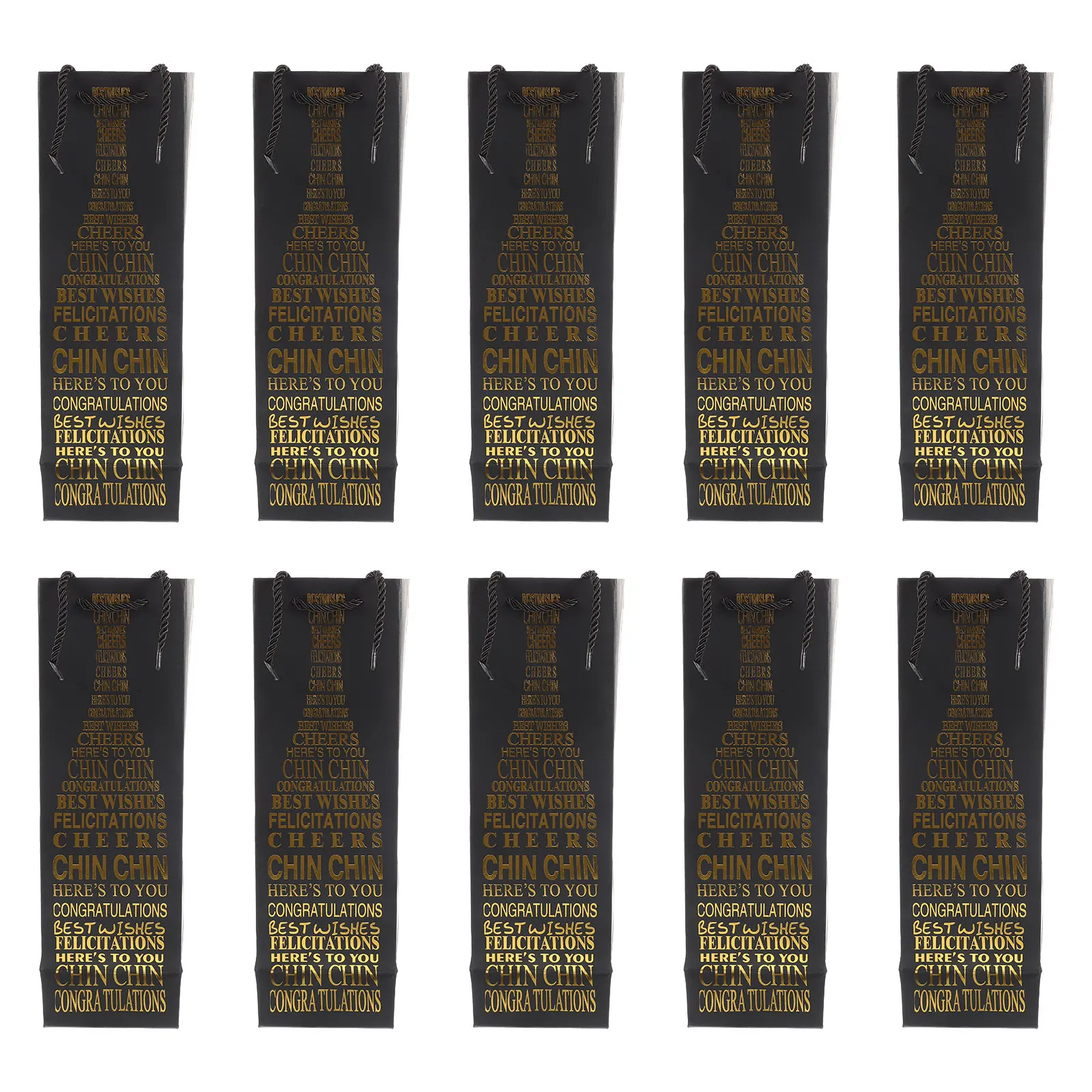 10pcs Paper Gift Bags Gift Bags Luxury Christmas Present Party Favor Storage Portable Bottle Pouches Bar Tools
10pcs Paper Gift Bags Gift Bags Luxury Christmas Present Party Favor Storage Portable Bottle Pouches Bar Tools