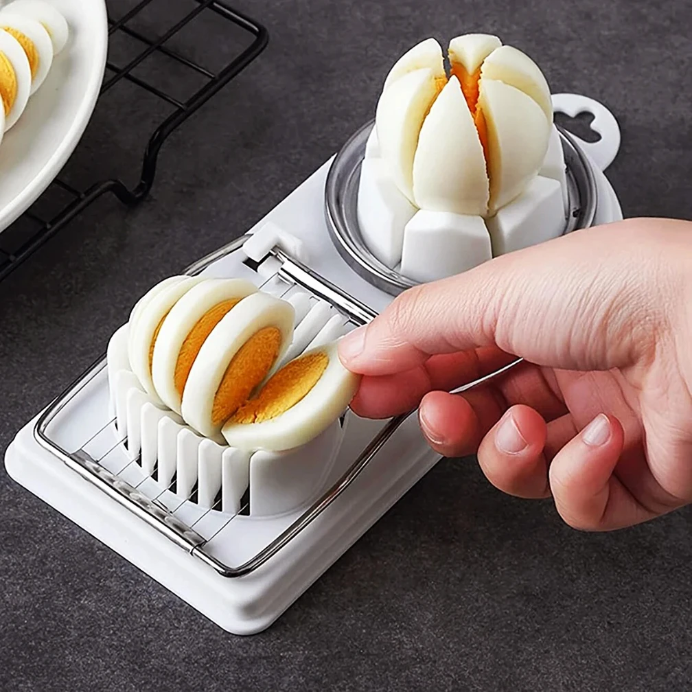 Multifunctional Base egg cutter 2-in-1 stainless steel wire pull egg cutter for hanging high-quality kitchen accessory tools
Multifunctional Base egg cutter 2-in-1 stainless steel wire pull egg cutter for hanging high-quality kitchen accessory tools