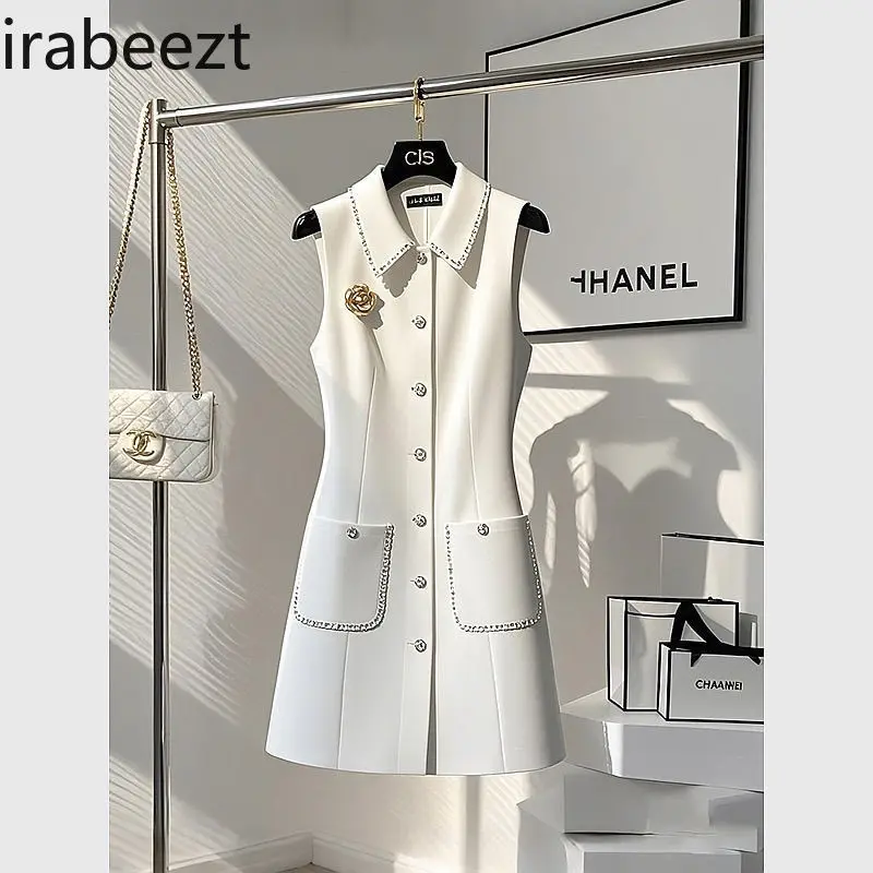 2025 Early Spring Attend Important Occasions Outfit Small Waist French Temperament White Vest Dress Платье Женское Летнее
2025 Early Spring Attend Important Occasions Outfit Small Waist French Temperament White Vest Dress Платье Женское Летнее