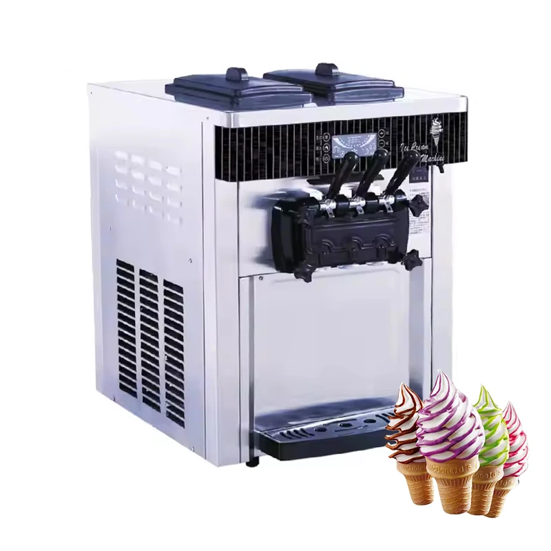 Cheap Commercial Tabletop Ice Cream Machine For Home Soft Serve Countertop Hot Selling Small 3 Flavors Kids Yogurt
Cheap Commercial Tabletop Ice Cream Machine For Home Soft Serve Countertop Hot Selling Small 3 Flavors Kids Yogurt