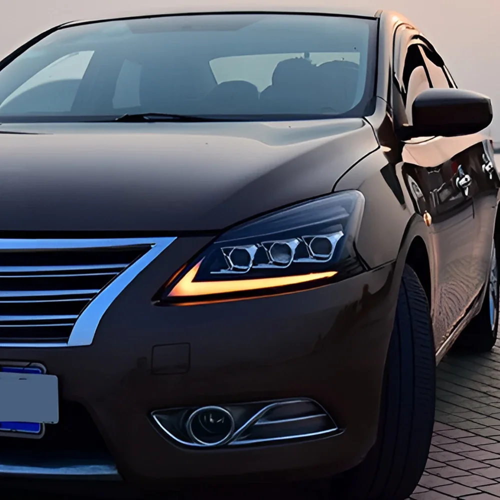 Автомобильные передние фонари для Nissan Sylphy Sentra 13Th 2012-2015, обновленная сборка автомобильных фар, светодиодные 3 линзы проектора, аксессуары для инструментов
Автомобильные передние фонари для Nissan Sylphy Sentra 13Th 2012-2015, обновленная сборка автомобильных фар, светодиодные 3 линзы проектора, аксессуары для инструментов