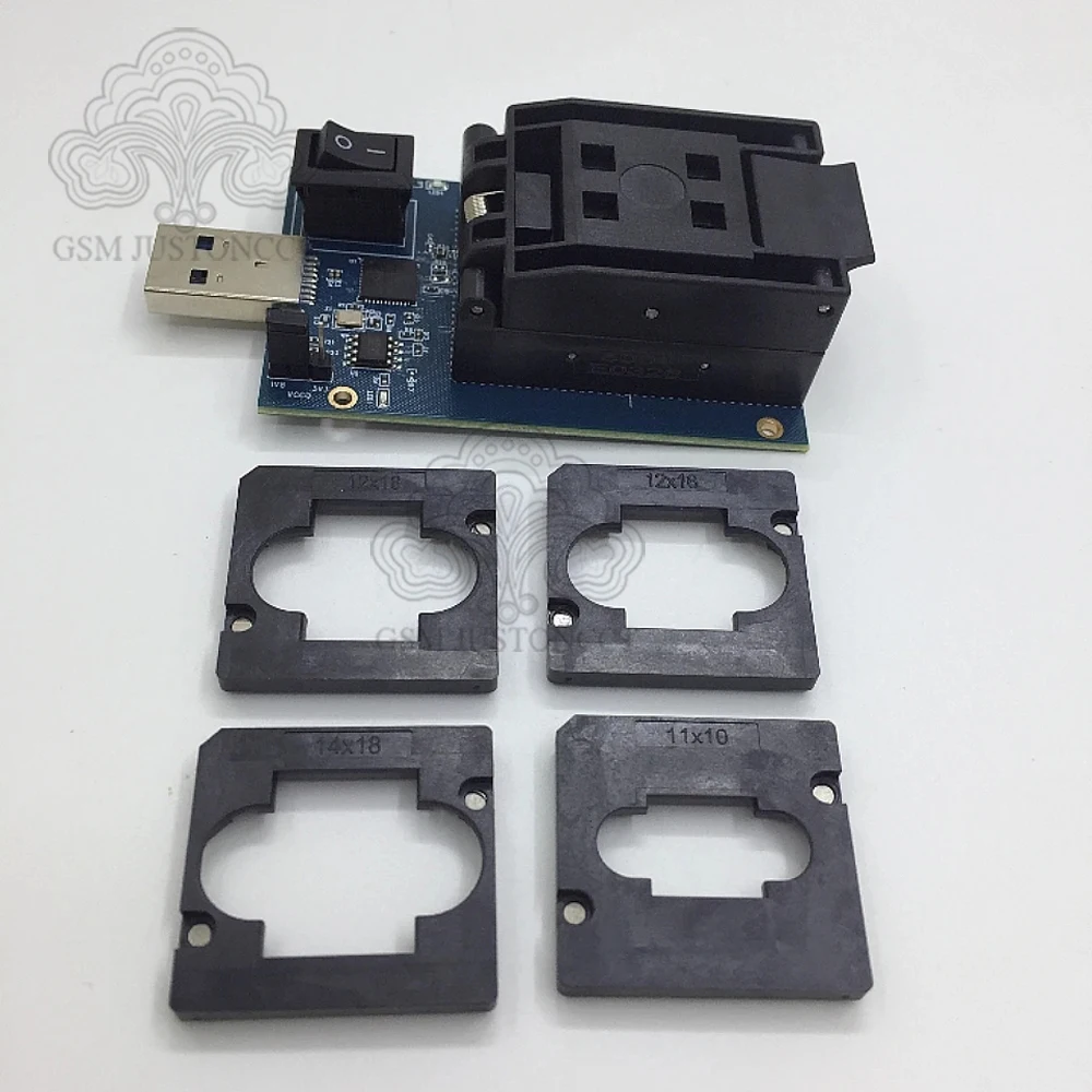 SM3224 Main Control with Chip, USB3.0 Programmer, Emmc BGA-153, eMMc Burner, eMMc Test Seat, New
SM3224 Main Control with Chip, USB3.0 Programmer, Emmc BGA-153, eMMc Burner, eMMc Test Seat, New