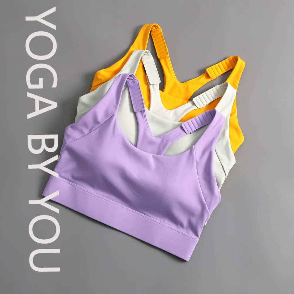 Professional high-intensity sports underwear women's integrated fixed cup shockproof running vest yoga beautiful back fitness br
Professional high-intensity sports underwear women's integrated fixed cup shockproof running vest yoga beautiful back fitness br