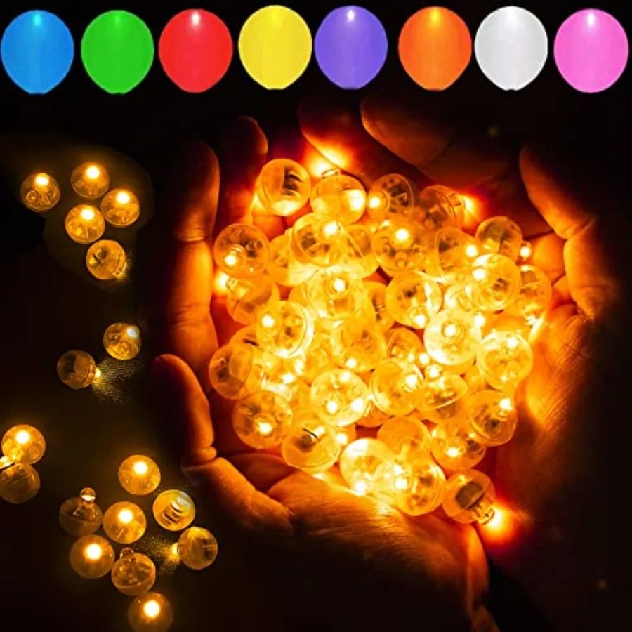LED Balloon Lights, Round LED Mini Lights for Paper Lantern Balloon Birthday Party Event Indoor Outdoor Wedding Decoration Hall
LED Balloon Lights, Round LED Mini Lights for Paper Lantern Balloon Birthday Party Event Indoor Outdoor Wedding Decoration Hall