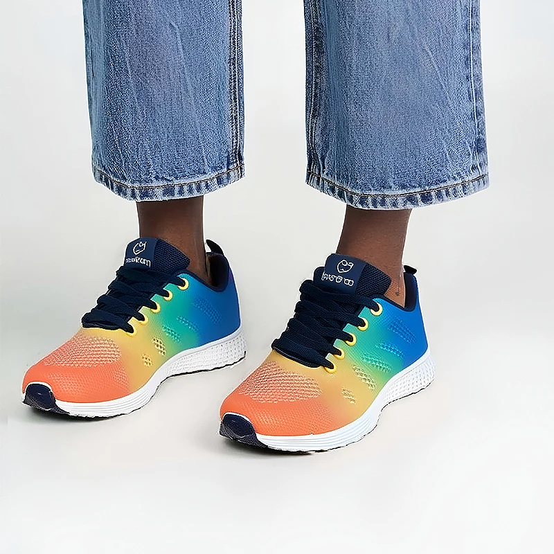 Women's Flat Shoes Solid Color Mesh Breathable Casual Shoes Spring and Summer Anti Slip Wear-resistant Tennis Women Sports Shoes
Women's Flat Shoes Solid Color Mesh Breathable Casual Shoes Spring and Summer Anti Slip Wear-resistant Tennis Women Sports Shoes