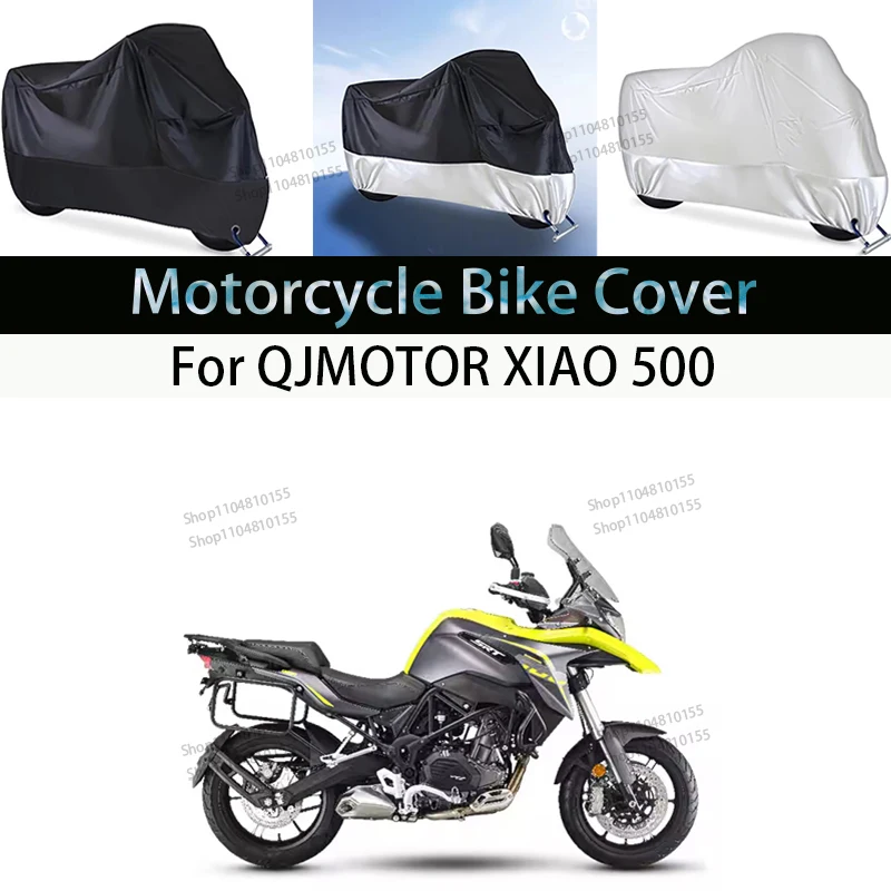 For QJMOTOR XIAO 500 Motorcycle Cover Moto RainCover Waterproof Dustproof UV Cover Coat Indoor Outdoor Motorbike Scooter Cover
For QJMOTOR XIAO 500 Motorcycle Cover Moto RainCover Waterproof Dustproof UV Cover Coat Indoor Outdoor Motorbike Scooter Cover