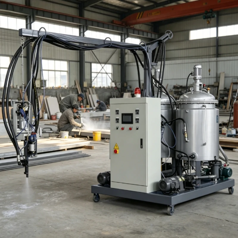 Polyurethane Foaming Machine Two Component Polyurea Sprayer For RV Trailer Container Wall Thermal Insulation Work
Polyurethane Foaming Machine Two Component Polyurea Sprayer For RV Trailer Container Wall Thermal Insulation Work