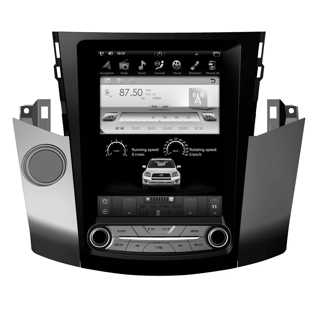 ZAIQU Top Fashion 10.4 Inch Android 9 Auto Radio for RAV4 2006-2012 Car Stereo Multimedia Navigation GPS Video Player
ZAIQU Top Fashion 10.4 Inch Android 9 Auto Radio for RAV4 2006-2012 Car Stereo Multimedia Navigation GPS Video Player