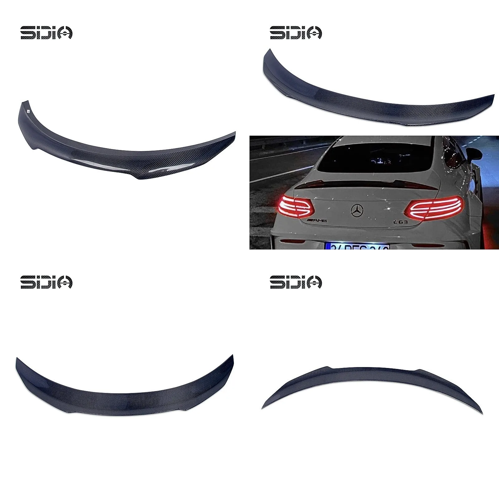 16-21 Mercedes C Class W205 2 Door PSM Style Carbon Fiber Rear Trunk Spoiler Lip
16-21 Mercedes C Class W205 2 Door PSM Style Carbon Fiber Rear Trunk Spoiler Lip