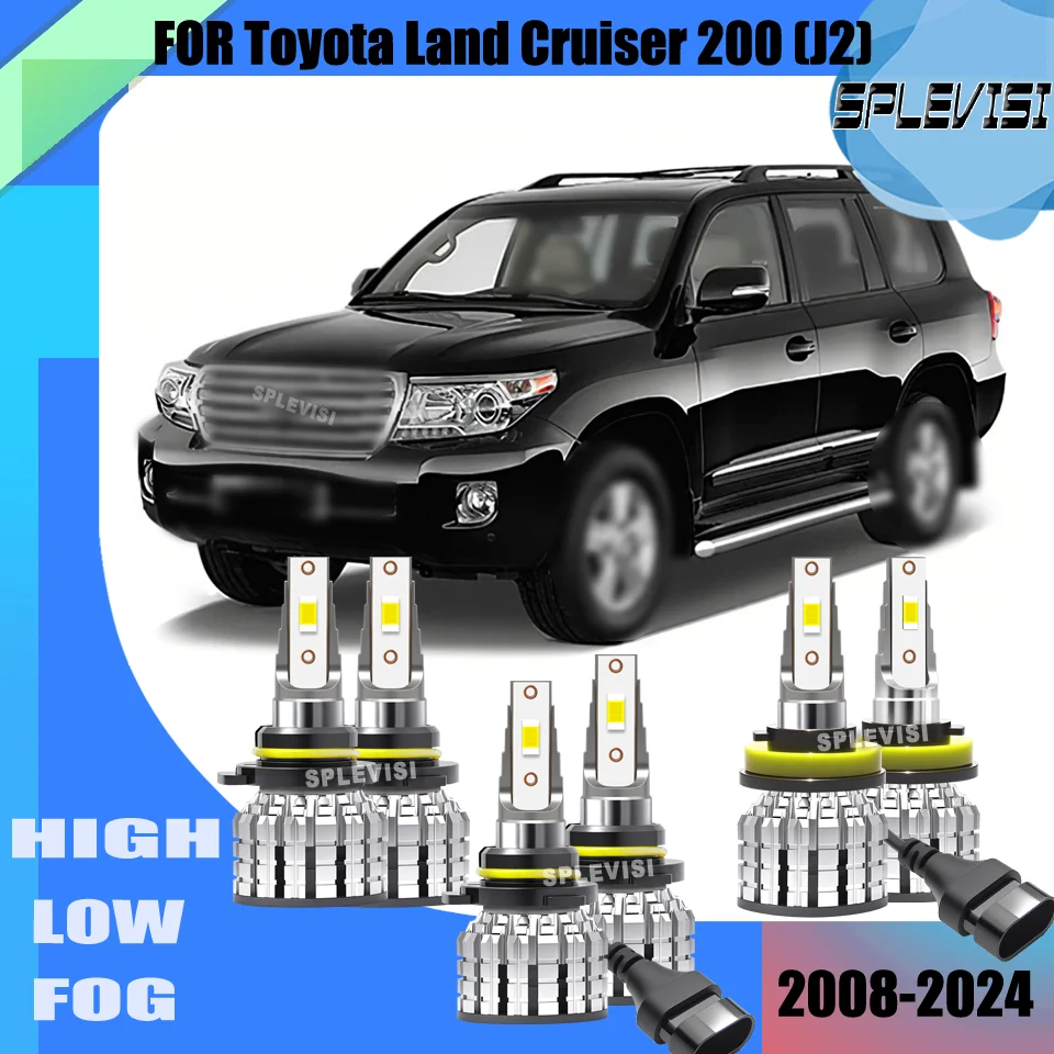 IP67 SPLEVISI High-performance Car LED Headlight Foglamp For Toyota Land Cruiser 200 (_J2_) 2008 2009 2010 2011 2012 2013-2024
IP67 SPLEVISI High-performance Car LED Headlight Foglamp For Toyota Land Cruiser 200 (_J2_) 2008 2009 2010 2011 2012 2013-2024