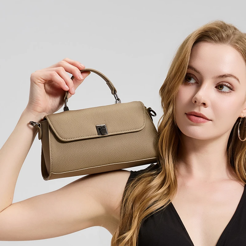 Genuine Leather Top Handle Crossbody Bag for Women Small Togo Leather Shoulder Bag 2026 New Designer Style Mini Handbag
Genuine Leather Top Handle Crossbody Bag for Women Small Togo Leather Shoulder Bag 2026 New Designer Style Mini Handbag