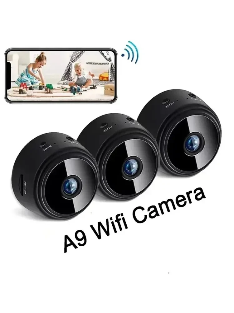 A9 Mini Camera WiFi Wireless Security Protection Remote Monitor Camcorders Video Surveillance Smart Home Mini Cam HD Camera
A9 Mini Camera WiFi Wireless Security Protection Remote Monitor Camcorders Video Surveillance Smart Home Mini Cam HD Camera