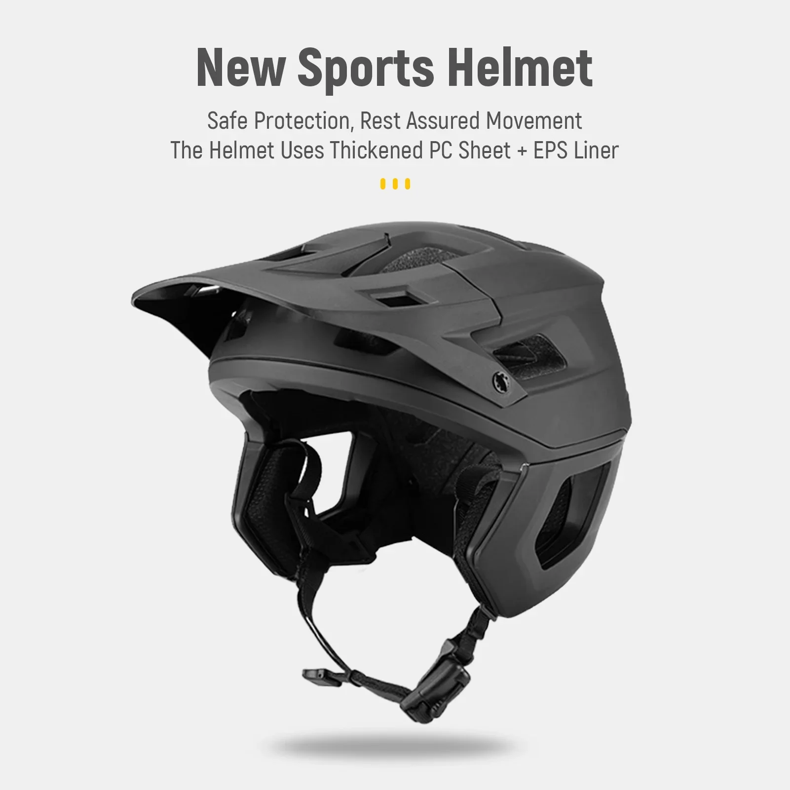 MTB Racing Sports Off-road Riding Helmet Adjustable Head Circumference Lightweight Design Thickened EPS Foam Bicycle Half Helmet
MTB Racing Sports Off-road Riding Helmet Adjustable Head Circumference Lightweight Design Thickened EPS Foam Bicycle Half Helmet