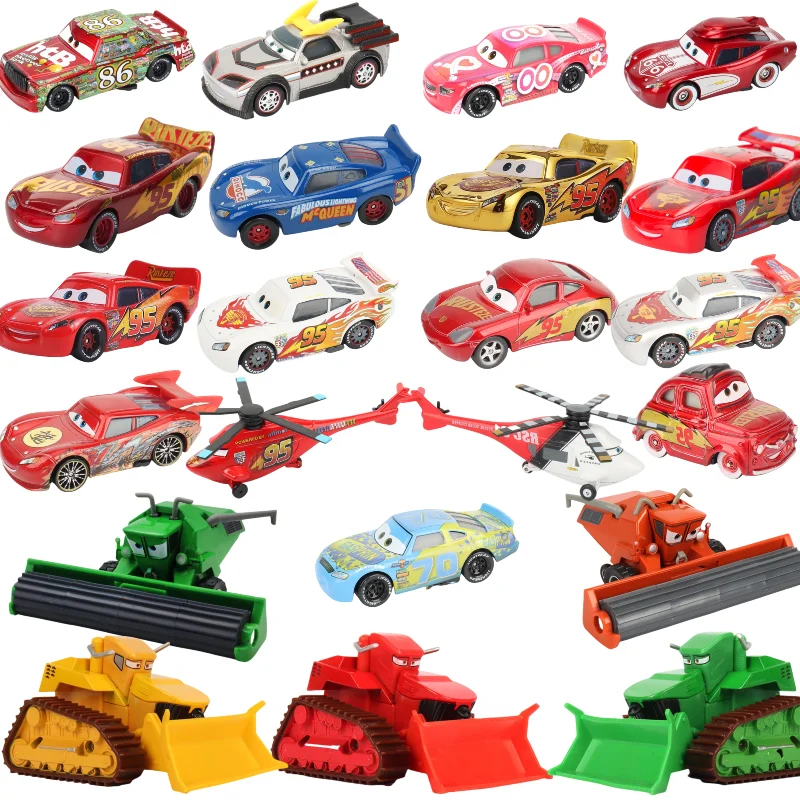 Pixar Cars Diecast Metal Toy Cars Lightning McQueen Frank Tractor Helicopter 1:55 Scale Mini Racing Car Model Birthday XMAS Gift
Pixar Cars Diecast Metal Toy Cars Lightning McQueen Frank Tractor Helicopter 1:55 Scale Mini Racing Car Model Birthday XMAS Gift