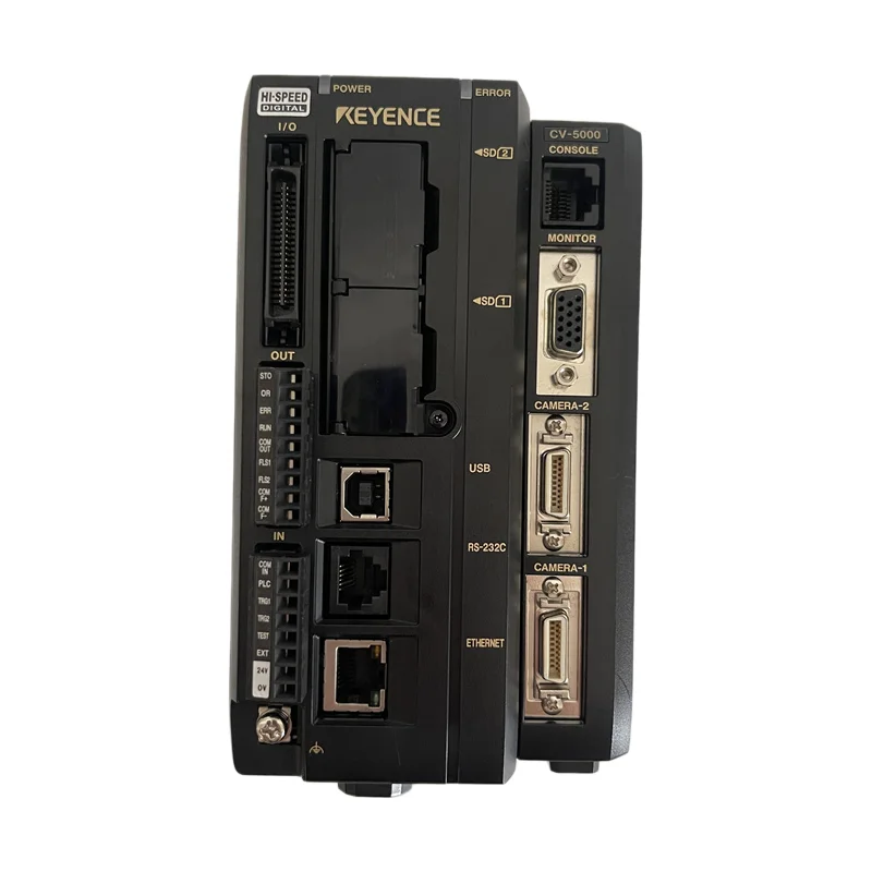 Original KEYENCE CV-5000 CV-5500 CV-5701P CV-5702 CV-5501 Digital Image Sensor Controller Used for QR Code Recognition in Stock
Original KEYENCE CV-5000 CV-5500 CV-5701P CV-5702 CV-5501 Digital Image Sensor Controller Used for QR Code Recognition in Stock